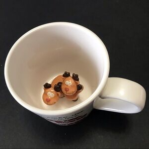 Russ Berrie Christmas Coffee Cup Mug Tea Gift Holi